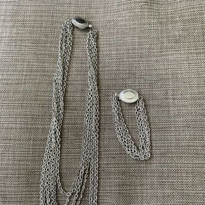 Bracelet and necklace